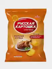 Чипсы Русская картошка со вкусом Жареная курица, 140г