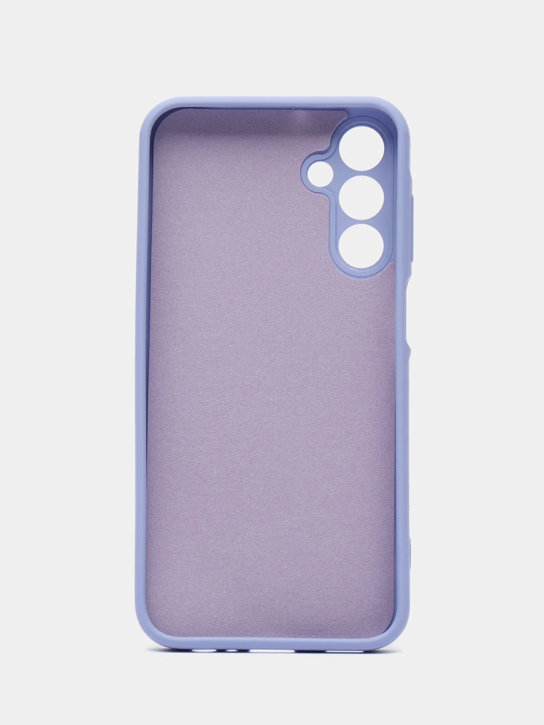 Лавандовый чехол Silicone Cover для Samsung Galaxy A15 (Самсунг Галакси А15), силиконовый
