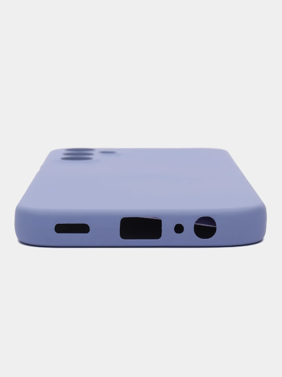 Лавандовый чехол Silicone Cover для Samsung Galaxy A15 (Самсунг Галакси А15), силиконовый