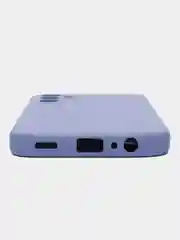 Лавандовый чехол Silicone Cover для Samsung Galaxy A15 (Самсунг Галакси А15), силиконовый