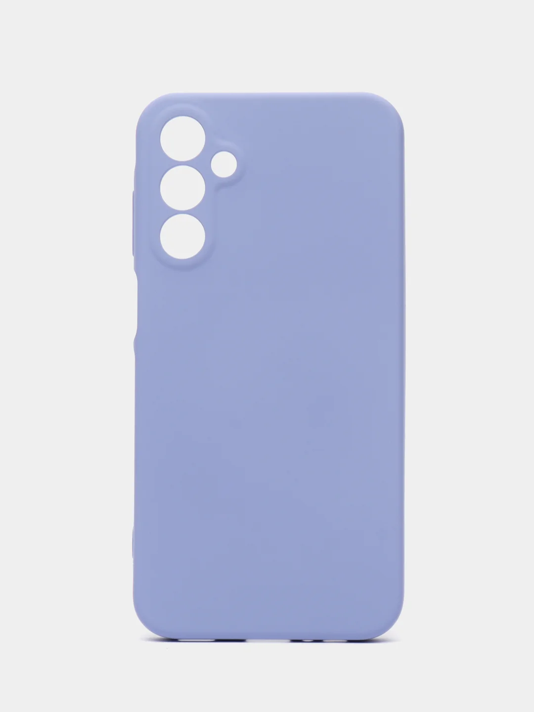 Лавандовый чехол Silicone Cover для Samsung Galaxy A15 (Самсунг Галакси А15), силиконовый