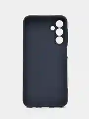 Темно-синий чехол Silicone Cover для Samsung Galaxy A15 (Самсунг Галакси А15), силиконовый