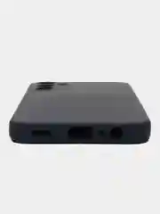 Темно-синий чехол Silicone Cover для Samsung Galaxy A15 (Самсунг Галакси А15), силиконовый