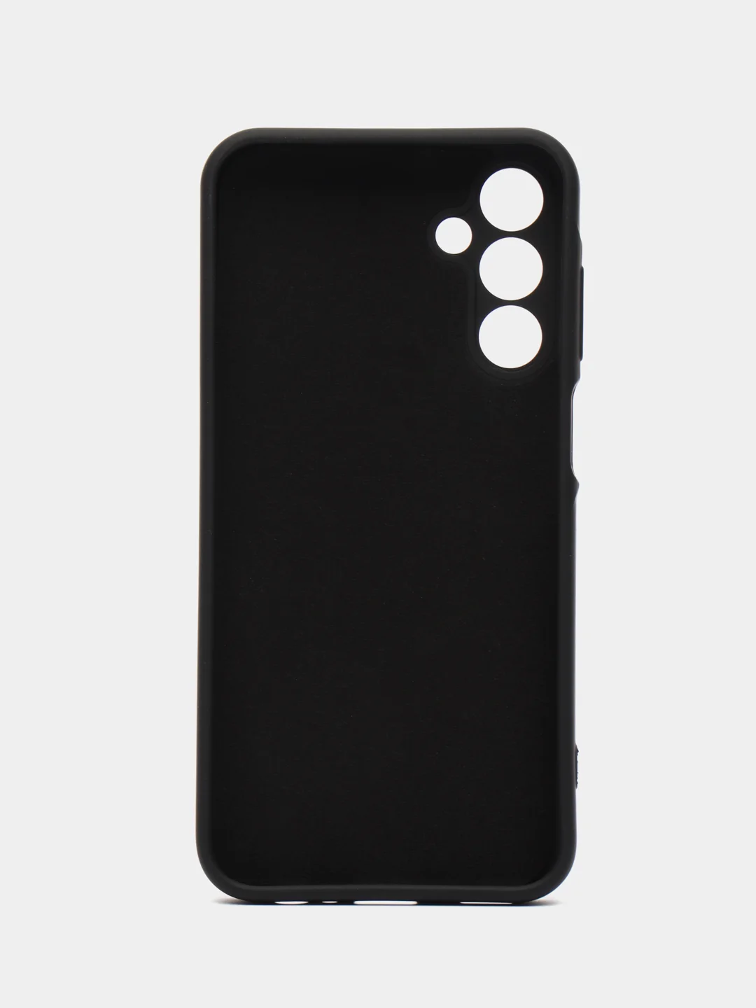 Угольный чехол Silicone Cover для Samsung Galaxy A15 (Самсунг Галакси А15), силиконовый