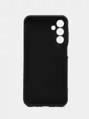 Угольный чехол Silicone Cover для Samsung Galaxy A15 (Самсунг Галакси А15), силиконовый