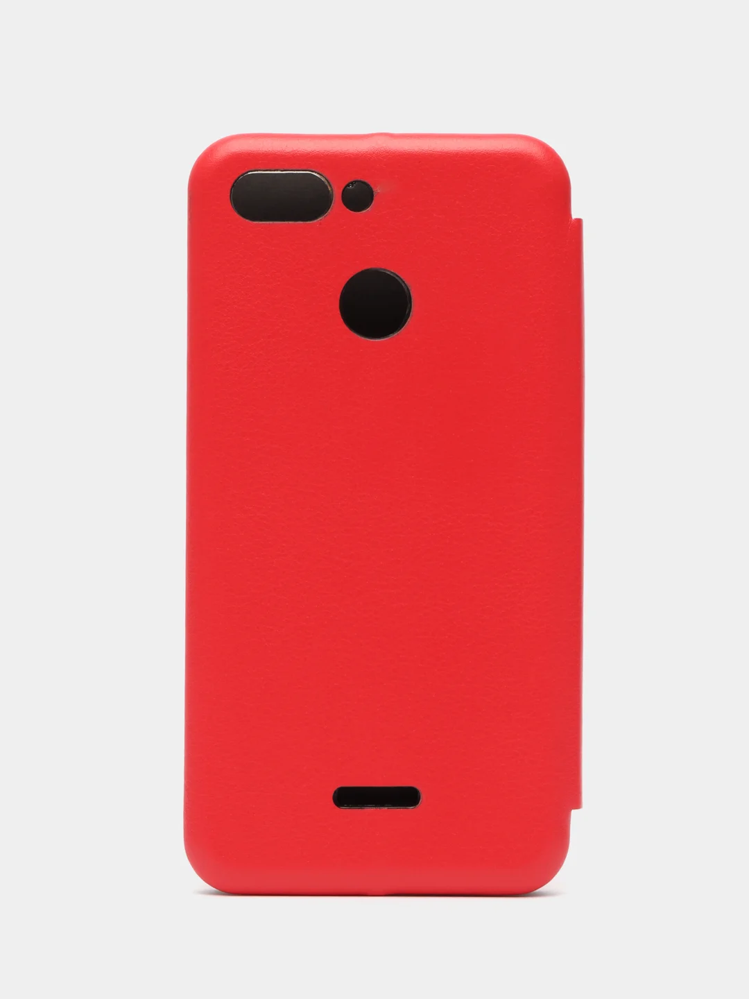 Красный чехол книжка для Xiaomi Redmi 6