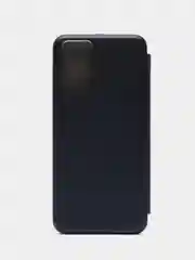 Темно-синий чехол-книжка для Redmi Note 12S / Редми Нот 12с