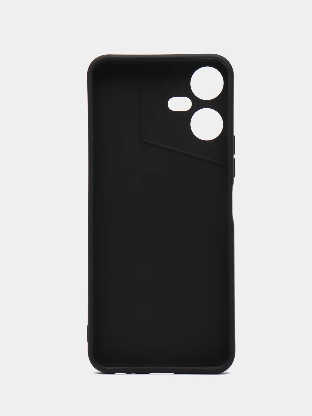 Черный чехол черный силиконовый Tecno Spark GO 2024 / Spark 20 / 20C / Pova Neo 3