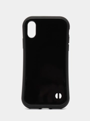 Глянцевый чехол для iPhone XS чёрный