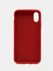 Чехол красный глянец для iPhone X / XS