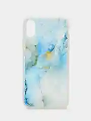 Синий чехол Цветной для iPhone X / XS