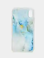 Синий чехол Цветной для iPhone X / XS