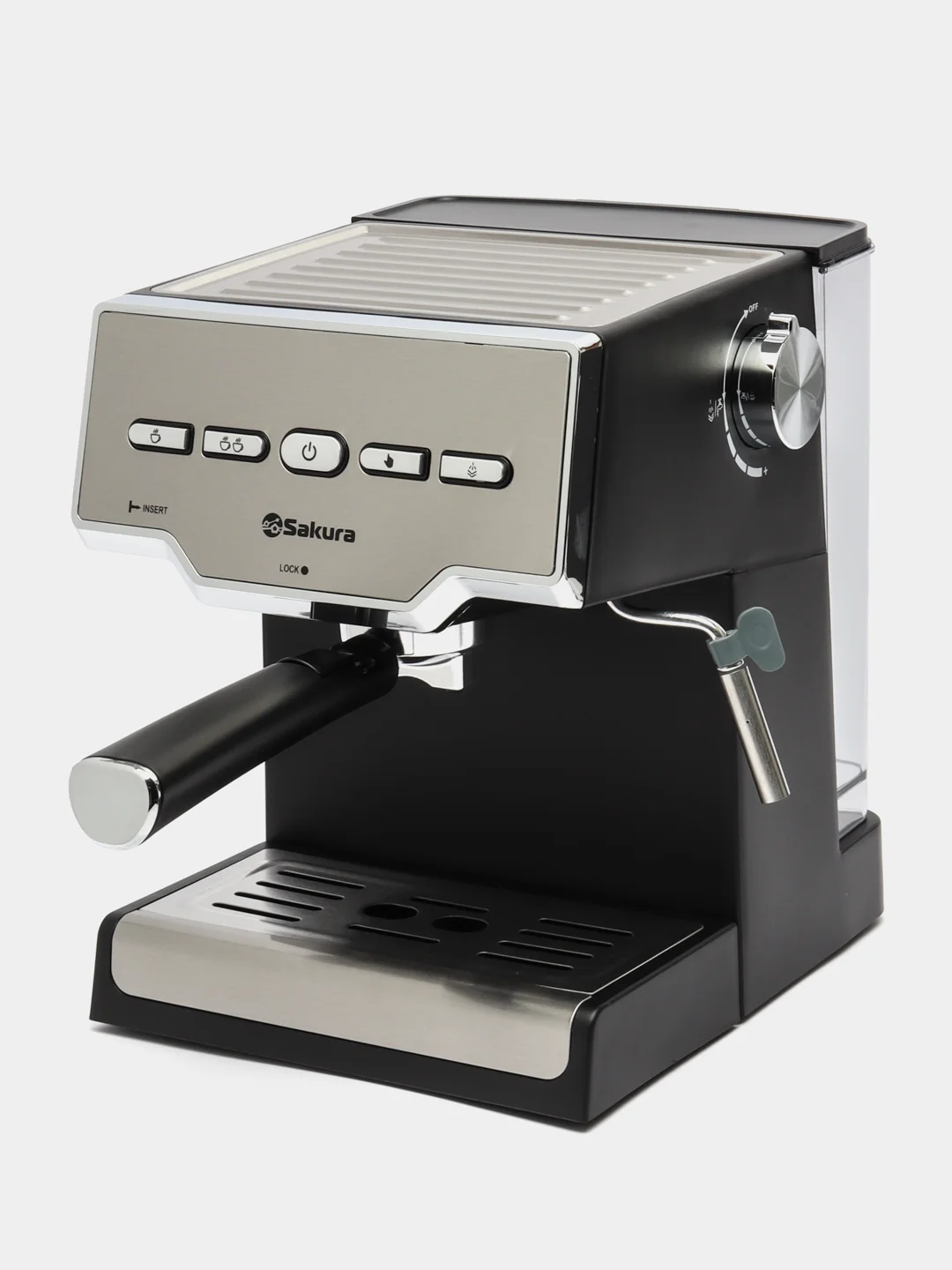 Кофеварка электрическая Sakura SA-6114 рожковая, 1,6 л
