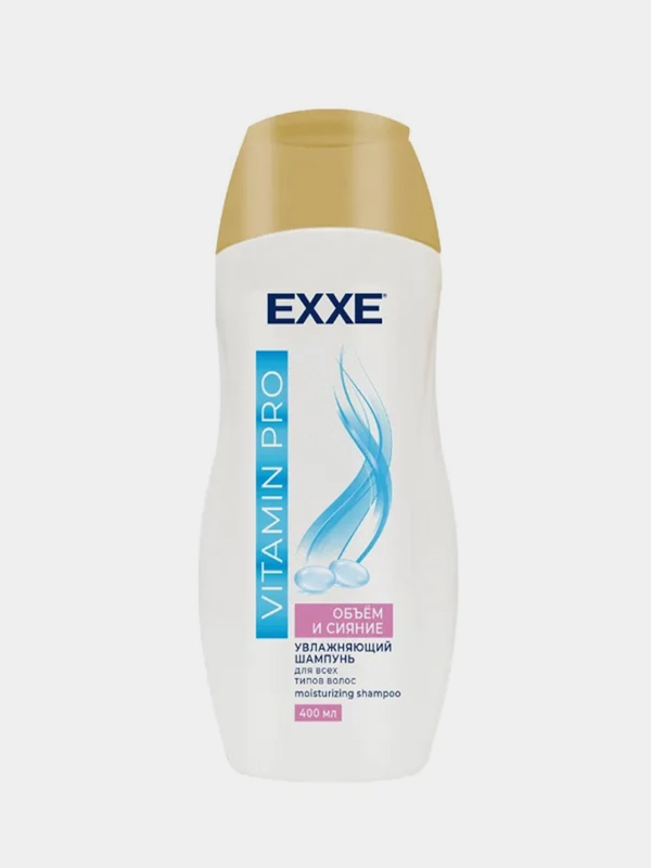 Увлажняющий шампунь EXXE VITAMIN PRO "Объём и сияние", 400 мл