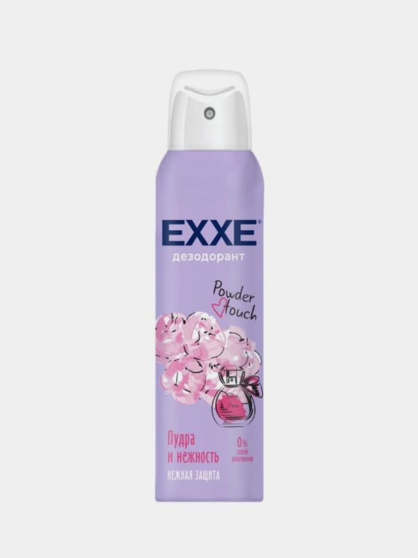 Дезодорант спрей EXXE Powder touch "Пудра и нежность", 150 мл