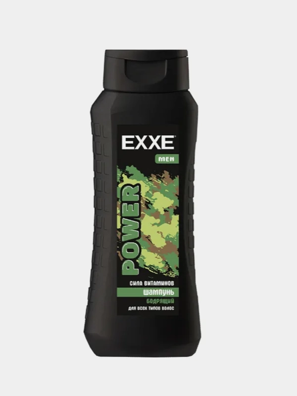 Шампунь EXXE MEN POWER "Бодрящий", мужской, 400 мл