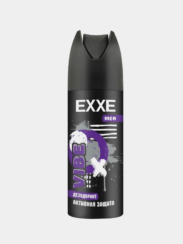 Дезодорант спрей EXXE MEN VIBE "Активная защита", мужской, 150 мл