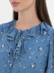 Небесно-голубой платье