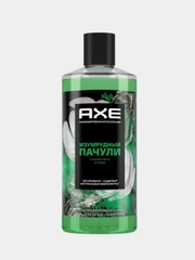 Гель для душа и шампунь AXE Изумрудный пачули, 2в1, мужской, 400 мл