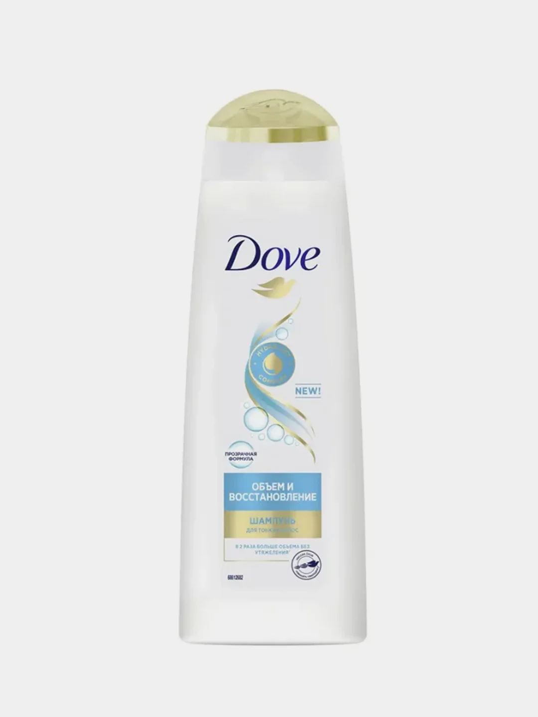 Шампунь для тонких и ослабленных волос Dove "Объем и восстановление", 250 мл