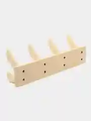 Вешалка для бани из липы с крючками