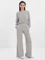 Белый костюм женский в полоску