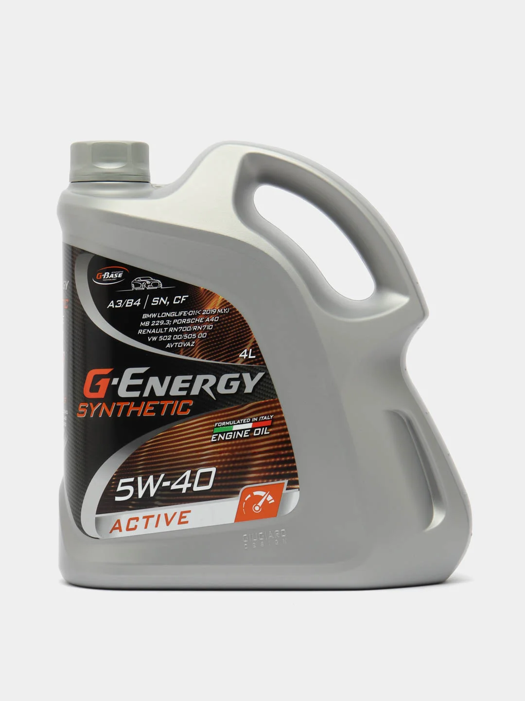 G-Energy SYNTHETIC ACTIVE 5W-40, масло моторное, синтетическое, 4 л