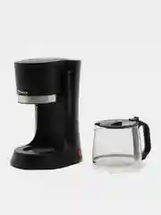 Черный кофеварка капельная электрическая Sakura SA-6117BK, 1,2 л