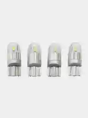 Светодиодные LED габаритные лампочки лампы/огни/габаритки T10/W5W, белый цвет 6 - 16 V