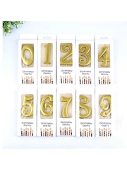 Свечи для торта / свечи цифры 0,1,2,3,4,5,6,7,8,9 оформление торта
