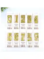 Свечи для торта / свечи цифры 0,1,2,3,4,5,6,7,8,9 оформление торта