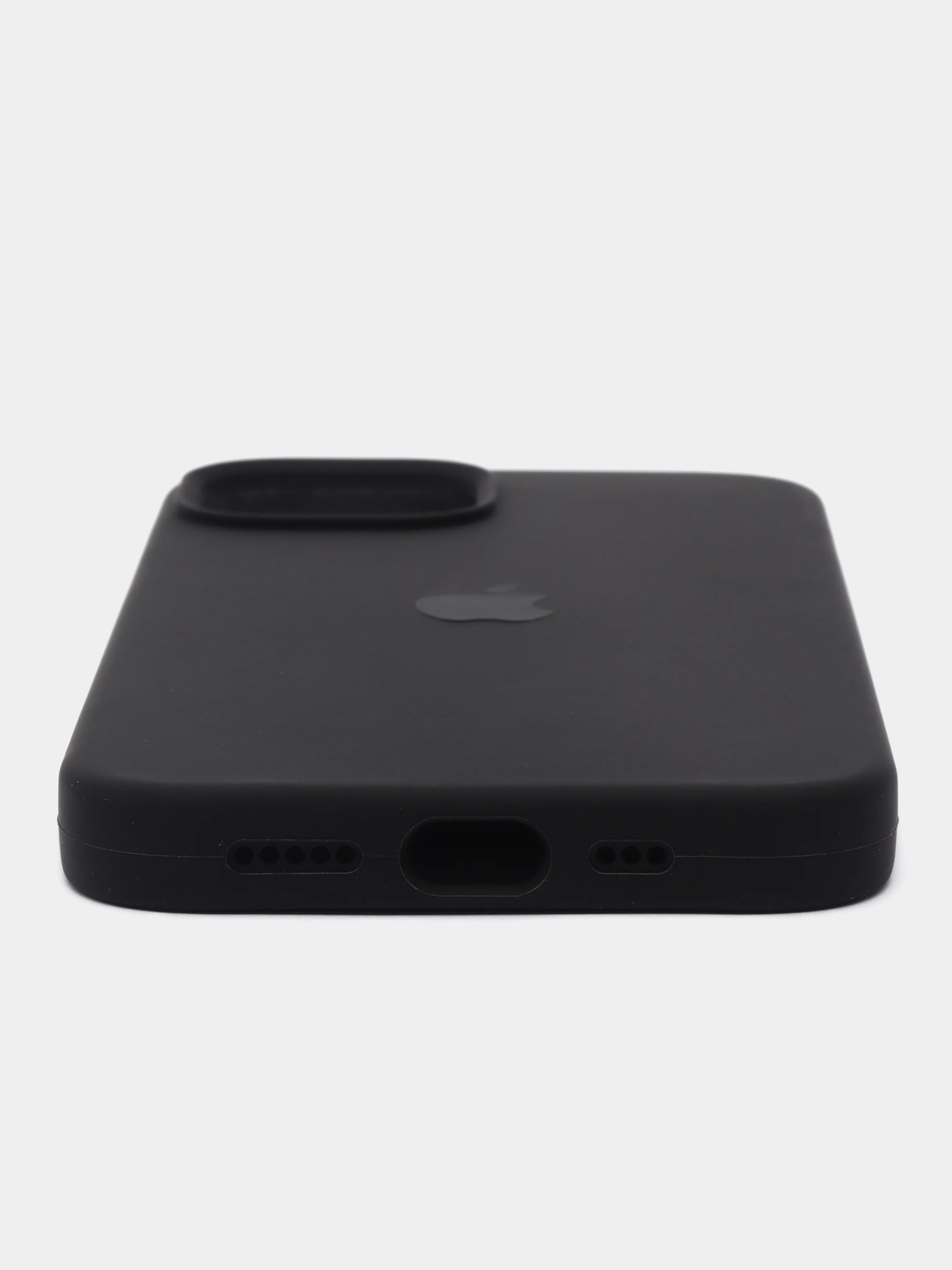 Серый чехол iPhone, Айфон 11, 13, 14, 15, Про Макс, Pro Max, силиконовый Silicone Case