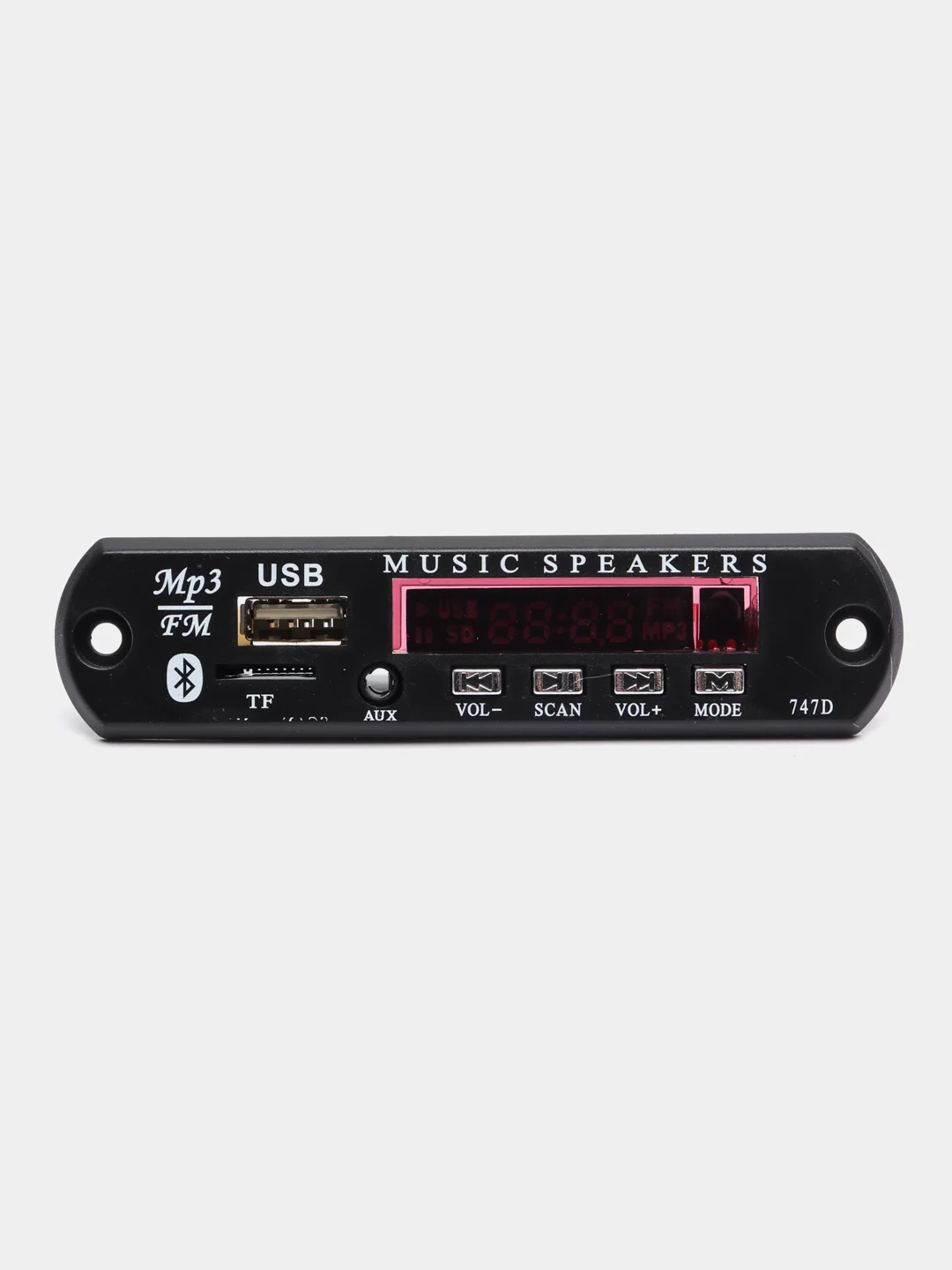 Bluetooth модуль Q10, FM, USB, AUX, пульт ДУ