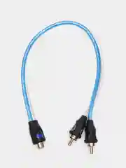 RCA кабель CrystalCarAudio 1F-2M 1МАМА-2ПАПА игрек