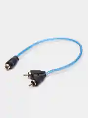 RCA кабель CrystalCarAudio 1F-2M 1МАМА-2ПАПА игрек