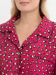 Лесной зеленый домашний костюм с брюками , пижама