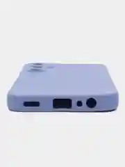 Синий чехол для Samsung Galaxy A15 (Самсунг Гэлакси А15), силиконовый