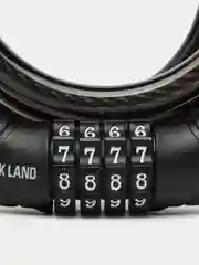 Замок навесной велосипедный LOCKLAND, кодовый,10х1000 мм