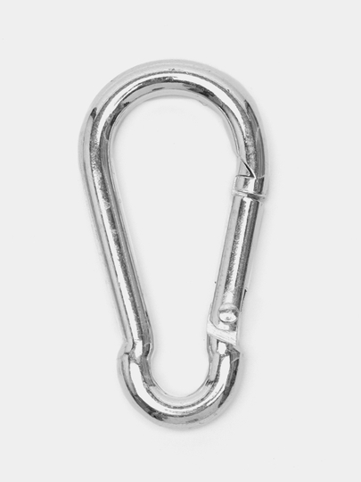Карабин ТУНДРА krep, DIN5299С, 4х40 мм, оцинкованный, 1 шт
