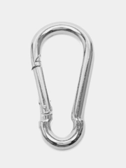 Карабин ТУНДРА krep, DIN5299С, 10х100 мм, оцинкованный, 1шт