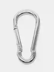 Карабин ТУНДРА krep, DIN5299С, 10х100 мм, оцинкованный, 1шт