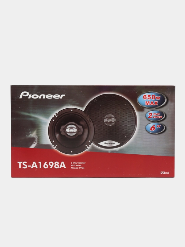 Автомобильные колонки Pioneer TS-A1698А 650W, 16 см, 6 дюймов, трехполосная, коаксиальная