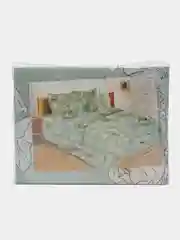 Постельное белье 1,5 сп/ 2 спальное / евро / семейный Бязь ГОСТ ivSuBelIa "Розалия", 70х70