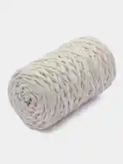 Шнур с сердечником 5 мм, 100 м, цвет белый пепел
