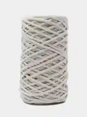 Шнур с сердечником 5 мм, 100 м, цвет белый пепел