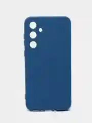 Синий чехол для Samsung Galaxy A35 (Самсунг Гэлакси А35), силиконовый