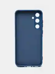 Синий чехол для Samsung Galaxy A35 (Самсунг Гэлакси А35), силиконовый