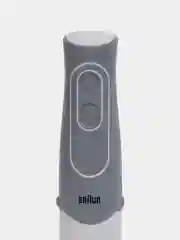Белый блендер погружной Braun MQ535 SAUCE, 600 Вт, 3 насадки, 2 скорости