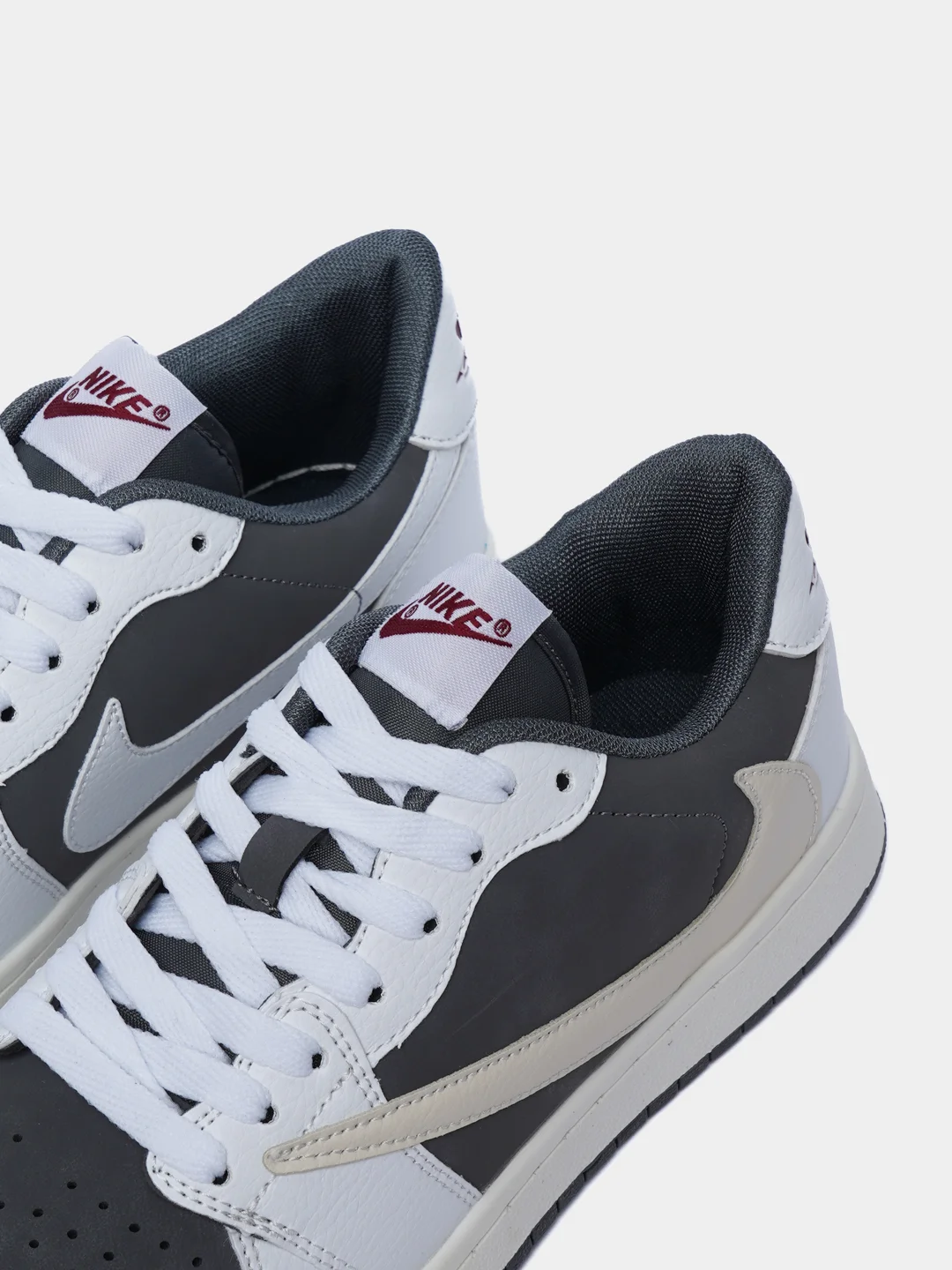 Коричневый мужские кроссовки с логотипом Nike Air Jordan low