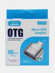 Переходник Micro на Type A 3.0, OTG Adapter